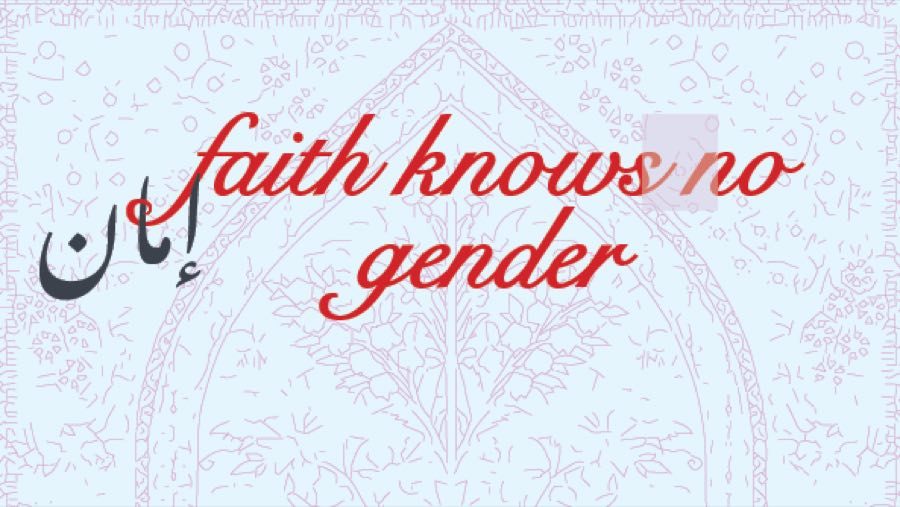 FAITH KNOWS NO GENDER: Cover spread