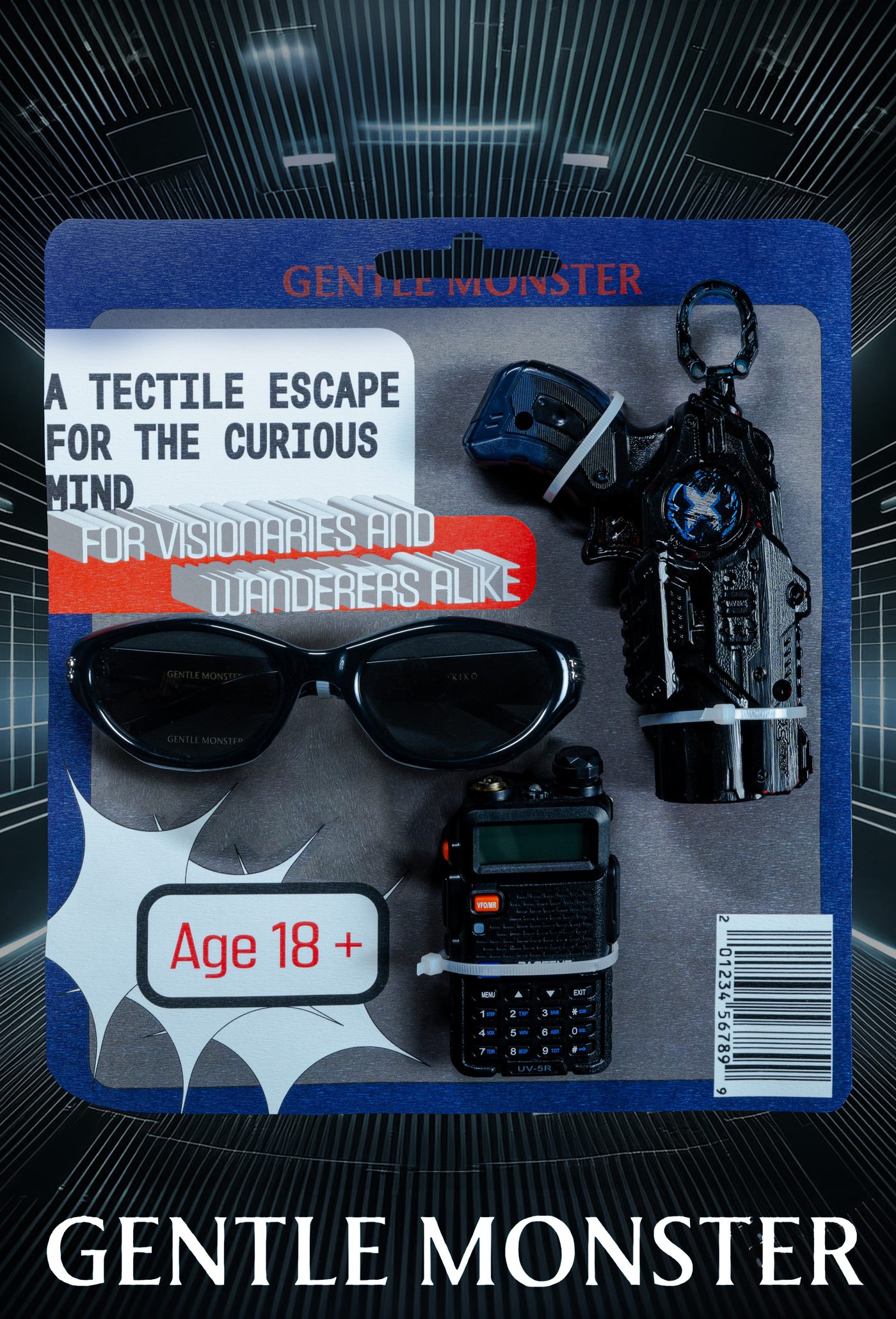 GENTLE MONSTER: Packaging: age 18+