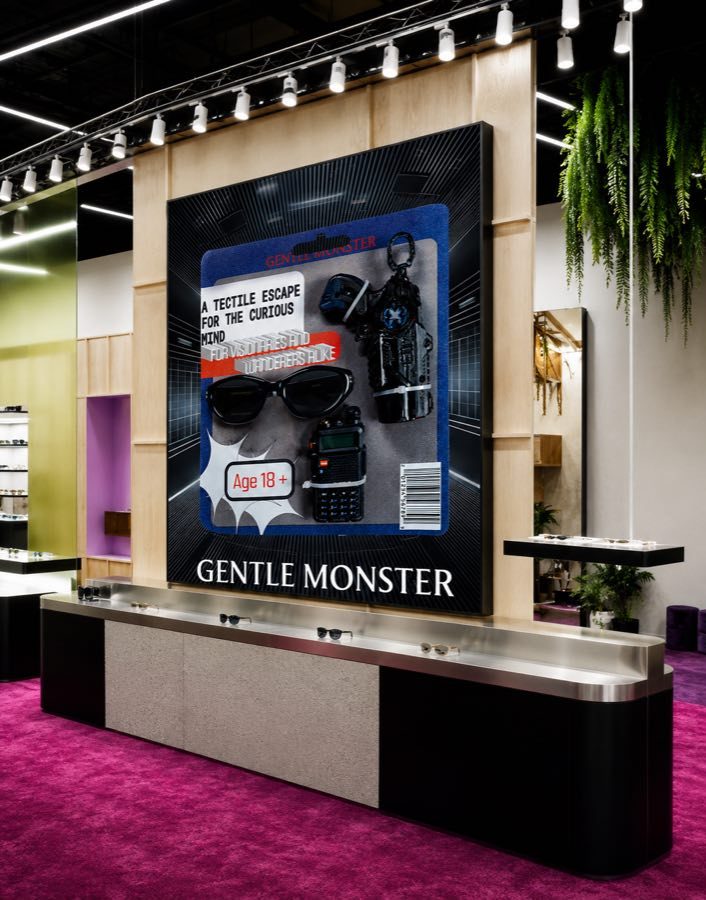 GENTLE MONSTER: In-store standee