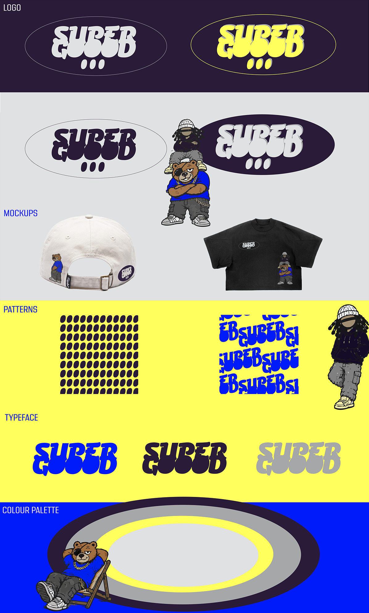SUPER GOOOD: Identity board